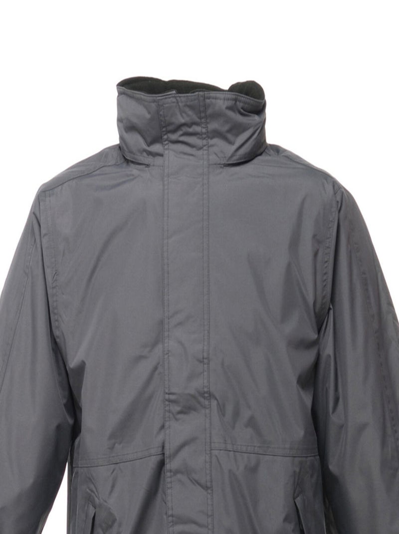 Régate - Blouson d'aviateur DOVER Gris Noir Noir - Kiabi