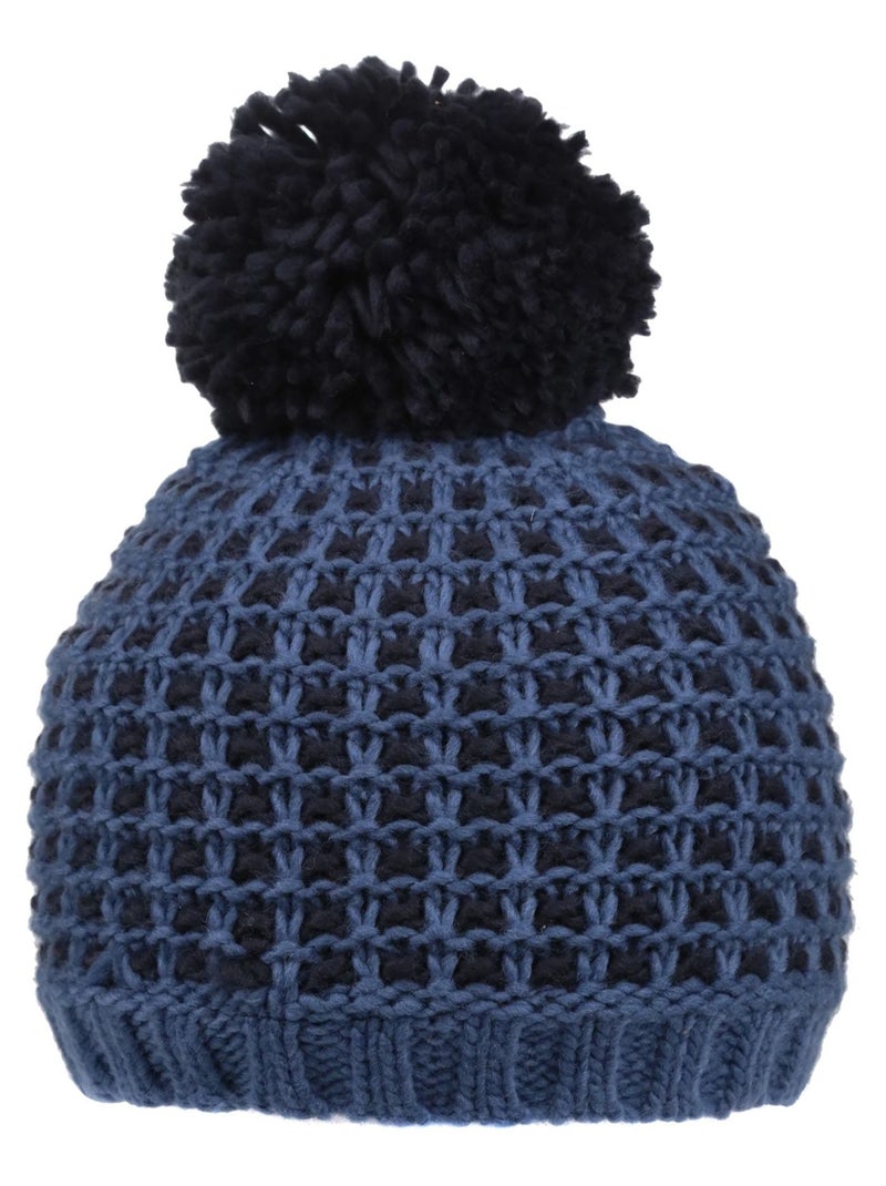 Régate - Bonnet motif/style pompon DALARY Bleu - Kiabi