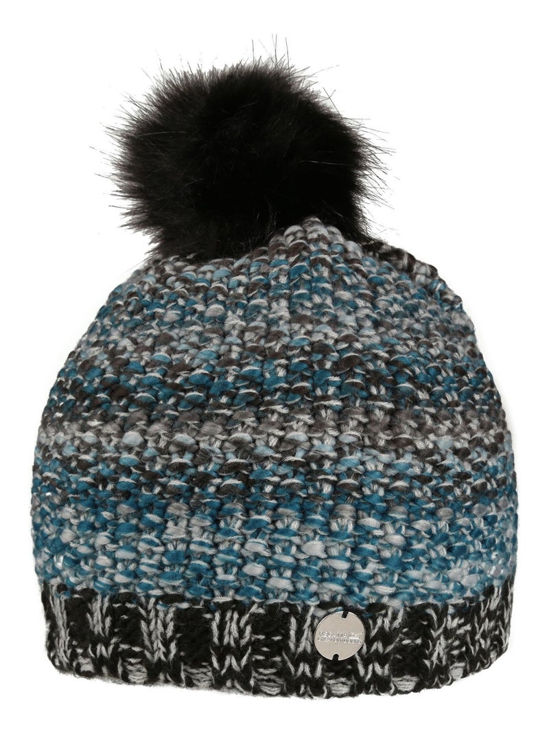 Régate - Bonnet motif/style Tricoté FROSTY Noir - Kiabi