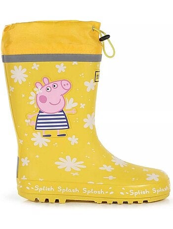 Régate - Bottes de pluie DAISY (Design/motif: Marguerite, Logo, Texte)