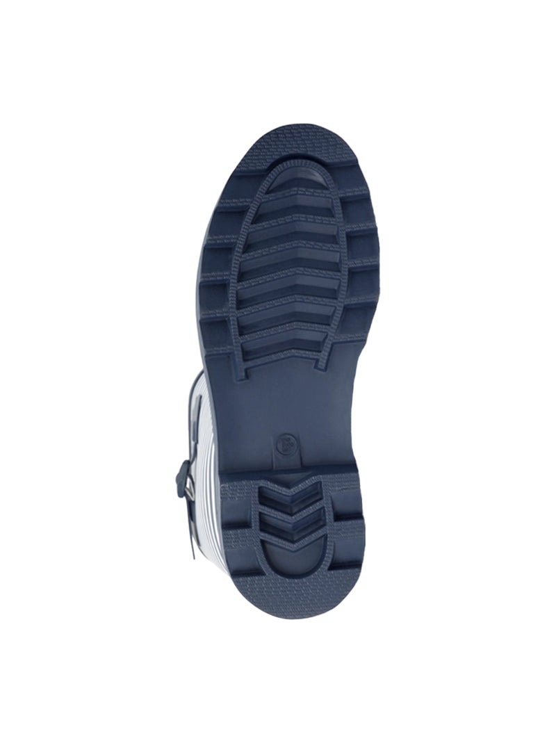 Régate - Bottes de pluie FAIRWEATHER Bleu Bleu marine Blanc - Kiabi