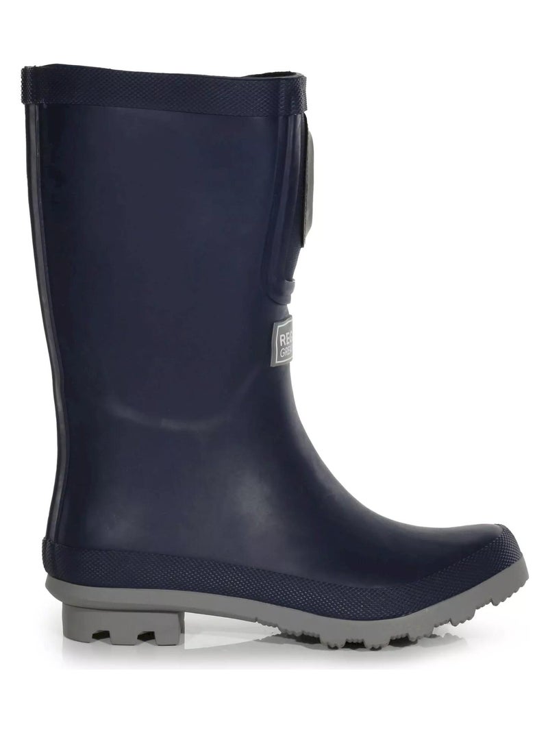 Régate - Bottes de pluie FAIRWEATHER SHINE BRITE Bleu marine - Kiabi