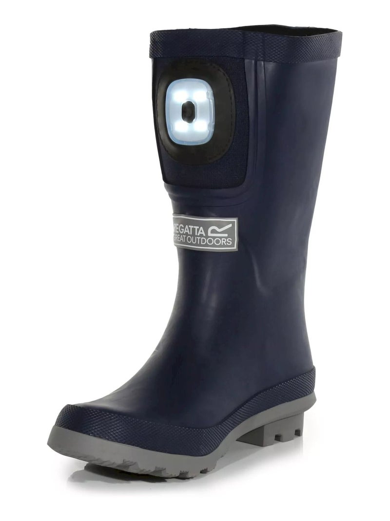 Régate - Bottes de pluie FAIRWEATHER SHINE BRITE Bleu marine - Kiabi
