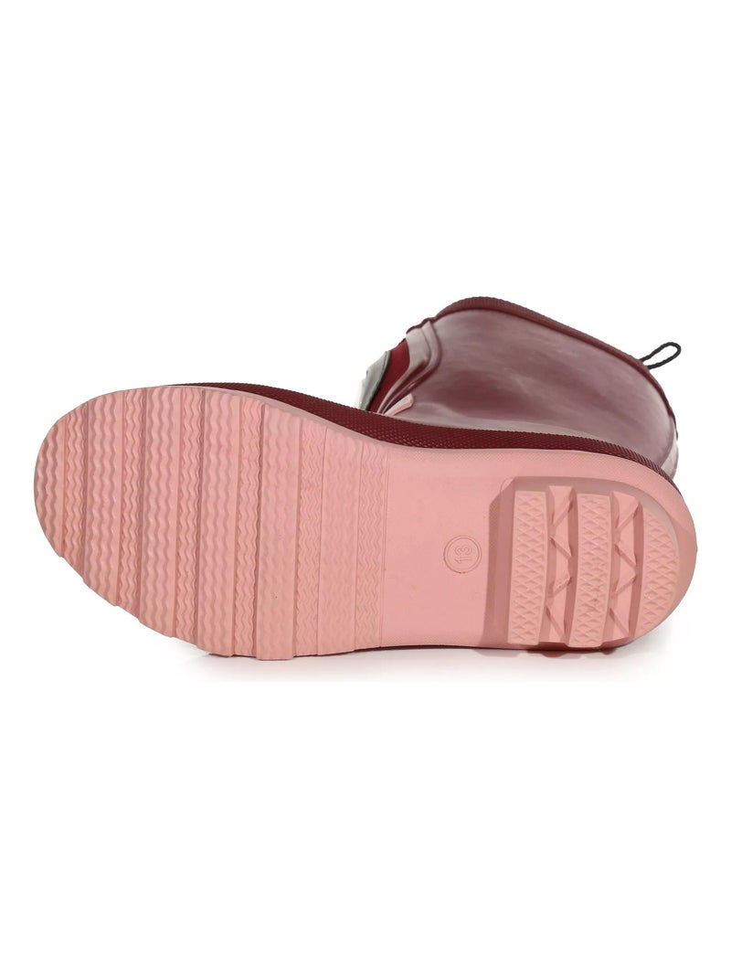 Régate - Bottes de pluie FAIRWEATHER SHINE BRITE Violet foncé - Kiabi