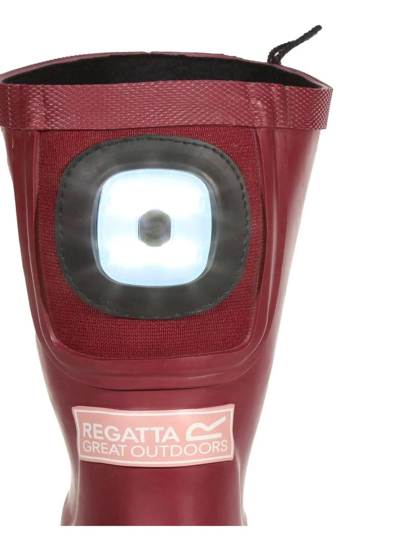 Régate - Bottes de pluie FAIRWEATHER SHINE BRITE Violet foncé - Kiabi