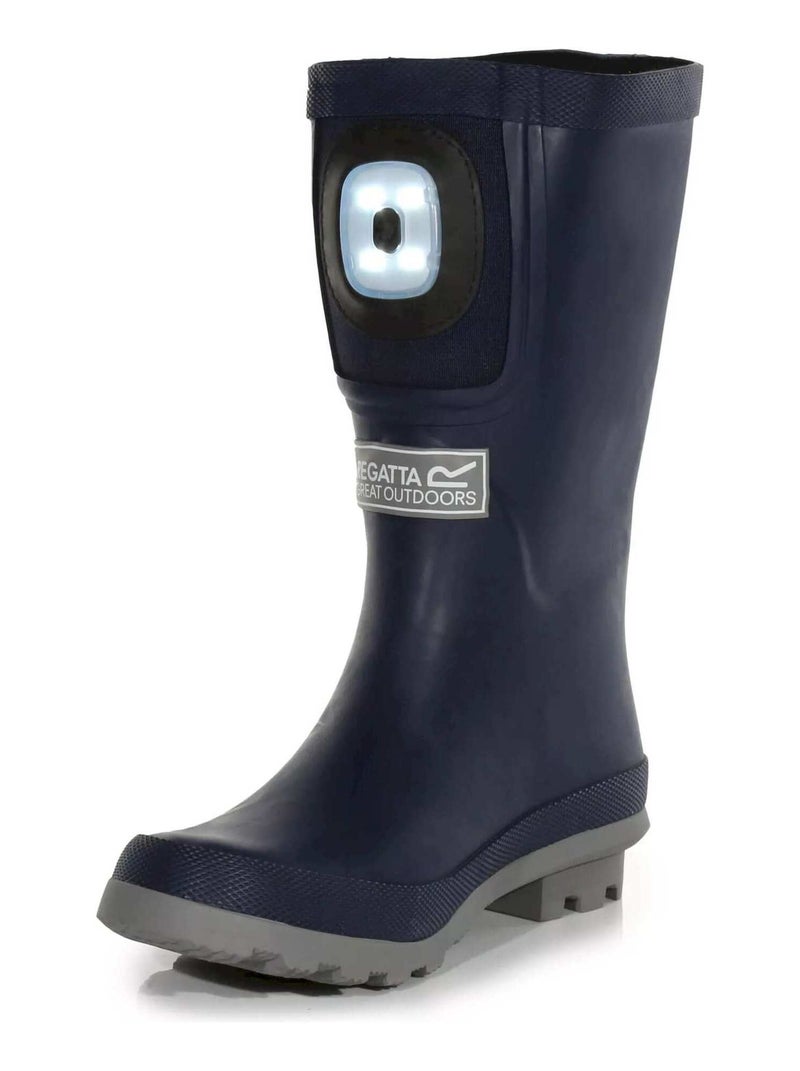 Régate - Bottes de pluie FAIRWEATHER SHINE BRITE Violet foncé - Kiabi