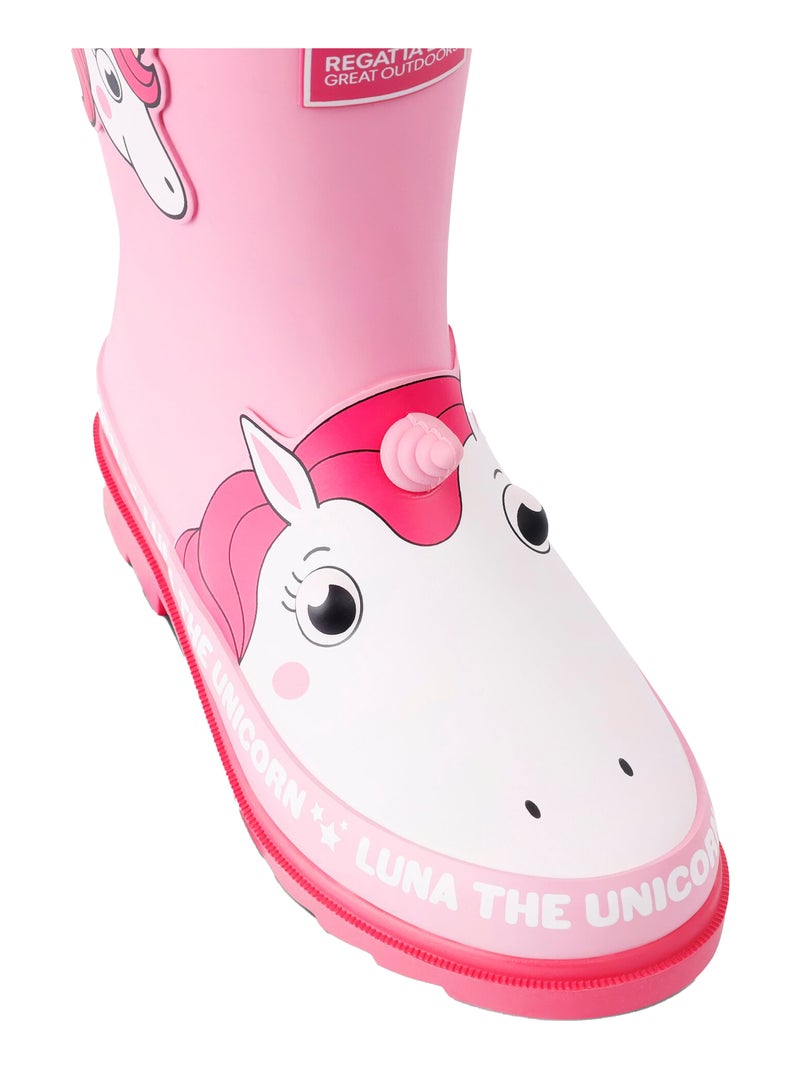 Régate - Bottes de pluie MUDPLAY Rose - Kiabi