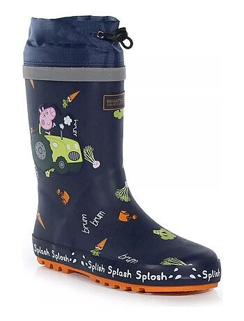 Régate - Bottes de pluie SPLASH (Design/motif: Carotte, Logo, Imprimé, Texte, Tracteur)