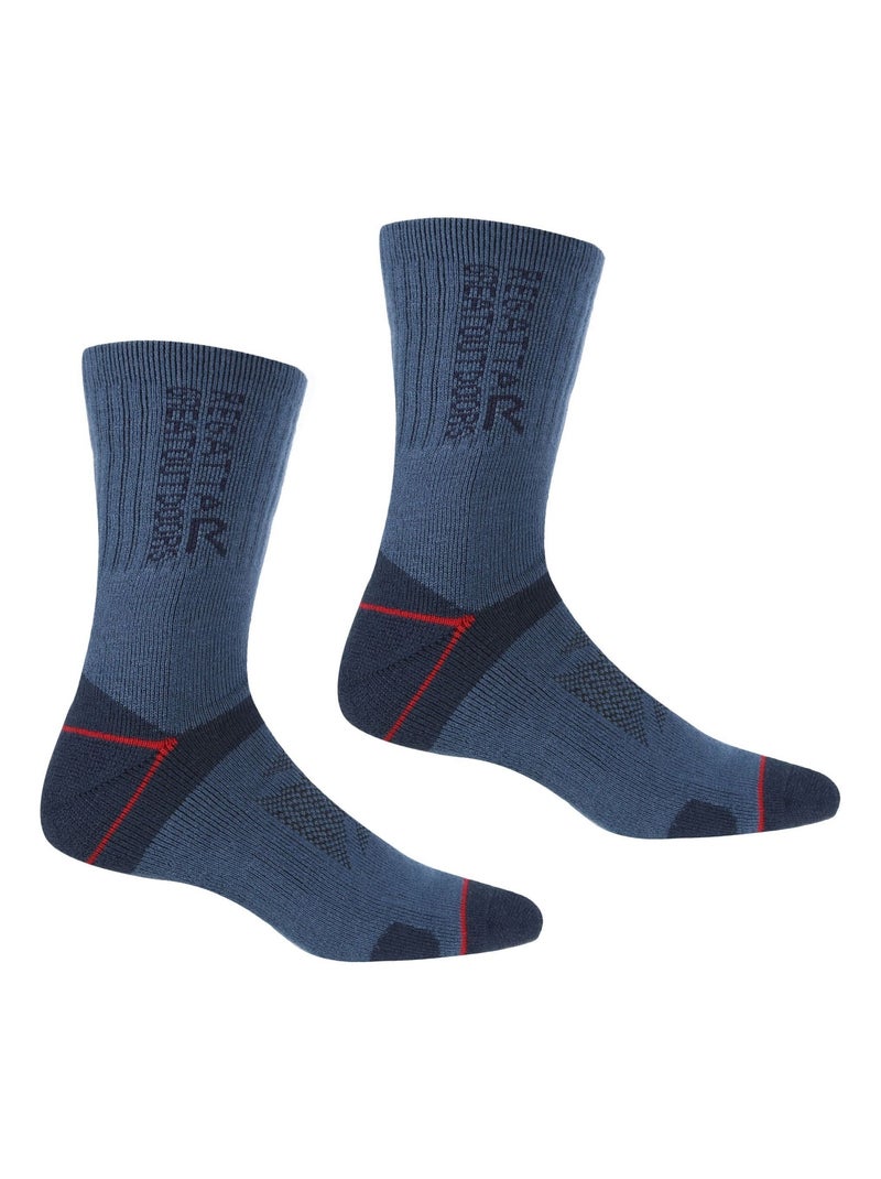 Régate - Chaussettes BLISTER PROTECTION Bleu Rouge - Kiabi