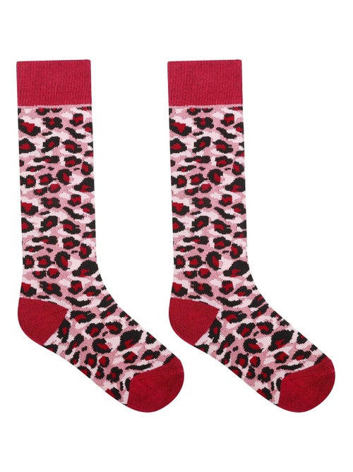 Régate - Chaussettes de ski motif/style imprimé guépard - Kiabi