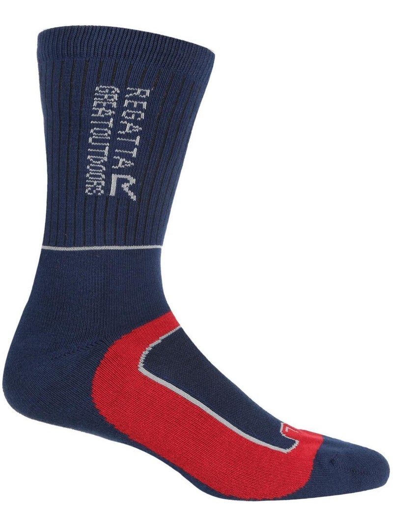 Régate - Chaussettes SAMARIS SEASON Bleu Rouge - Kiabi