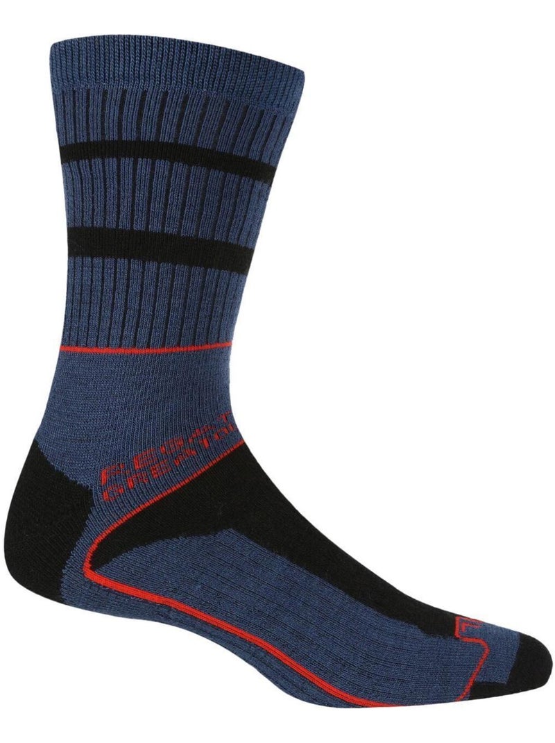 Régate - Chaussettes SAMARIS SEASON Gris Orange Noir - Kiabi