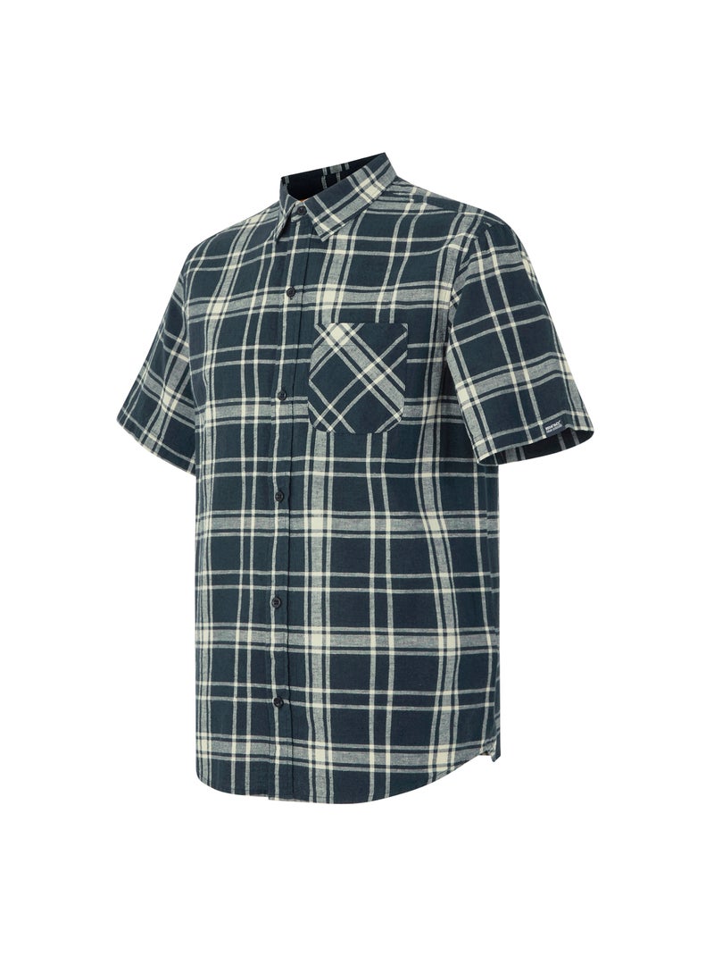 Régate - Chemise Manches courtes LORAN Bleu marine - Kiabi