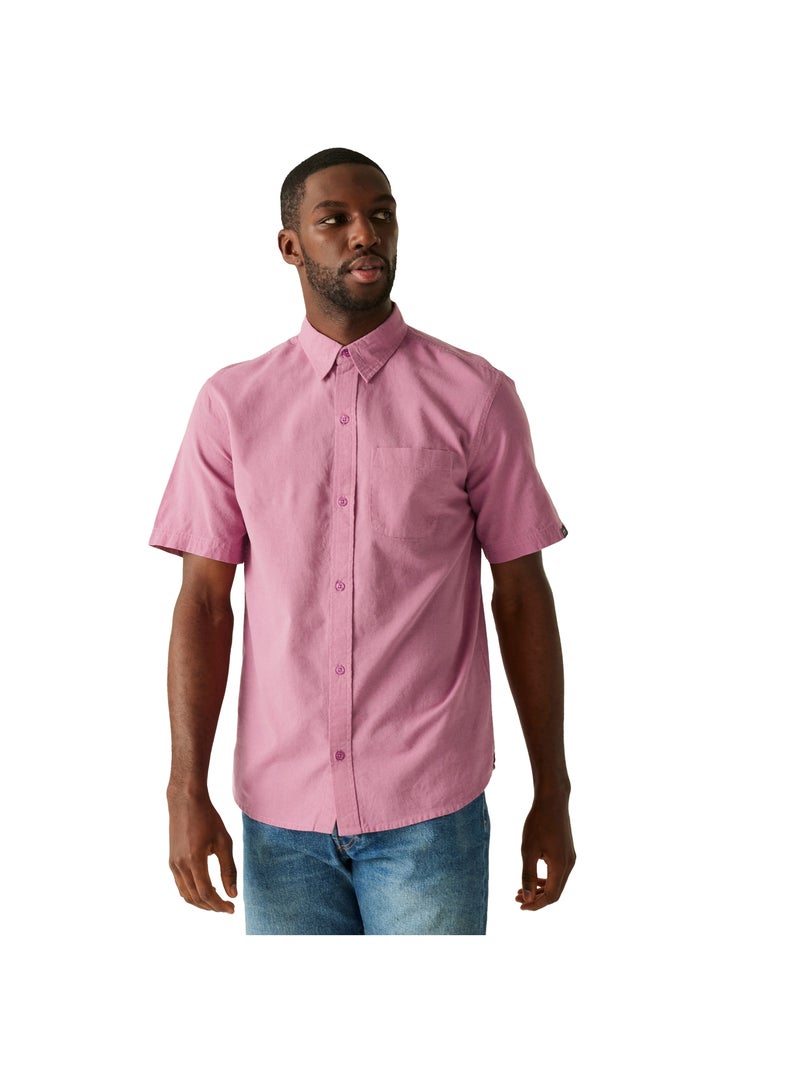 Régate - Chemise Manches courtes LORAN Mauve lilas - Kiabi