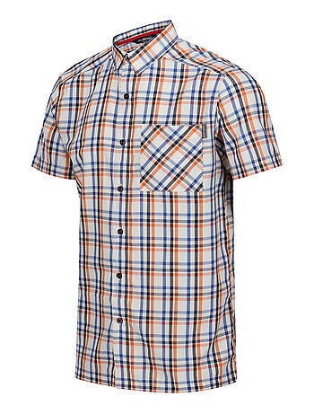 Régate - Chemise manches courtes motif/style à carreaux MINDANO