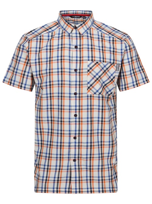 Régate - Chemise manches courtes motif/style à carreaux MINDANO - Kiabi