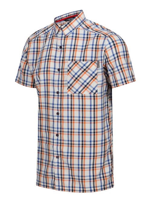 Régate - Chemise manches courtes motif/style à carreaux MINDANO - Kiabi