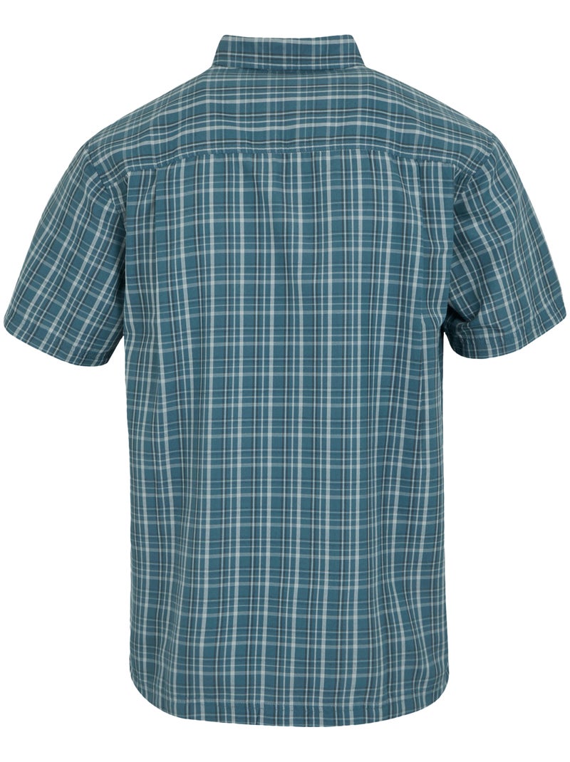 Régate - Chemise manches courtes motif/style à carreaux MINDANO Gris - Kiabi