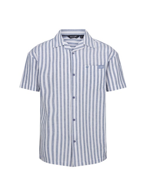 Régate - Chemise manches courtes motif/style à rayures SHOREBAY - Kiabi