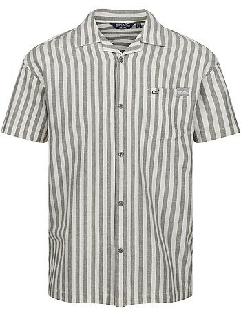 Regatta - Chemise manches courtes motif/style à rayures SHOREBAY