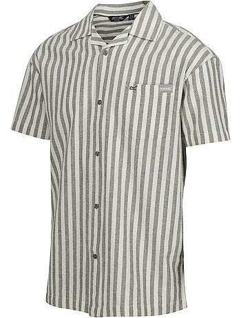 Regatta - Chemise manches courtes motif/style à rayures SHOREBAY