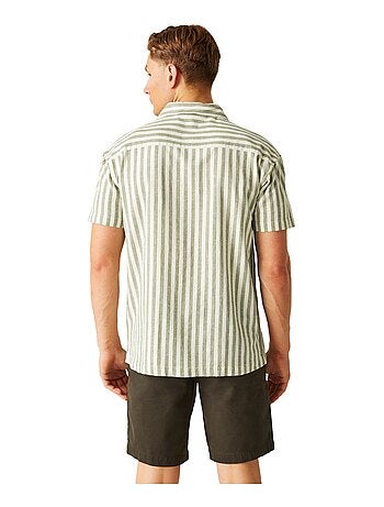 Regatta - Chemise manches courtes motif/style à rayures SHOREBAY