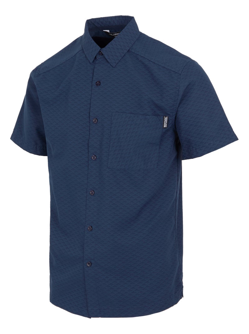 Régate - Chemise manches courtes motif/style Triangle MINDANO Bleu marine - Kiabi