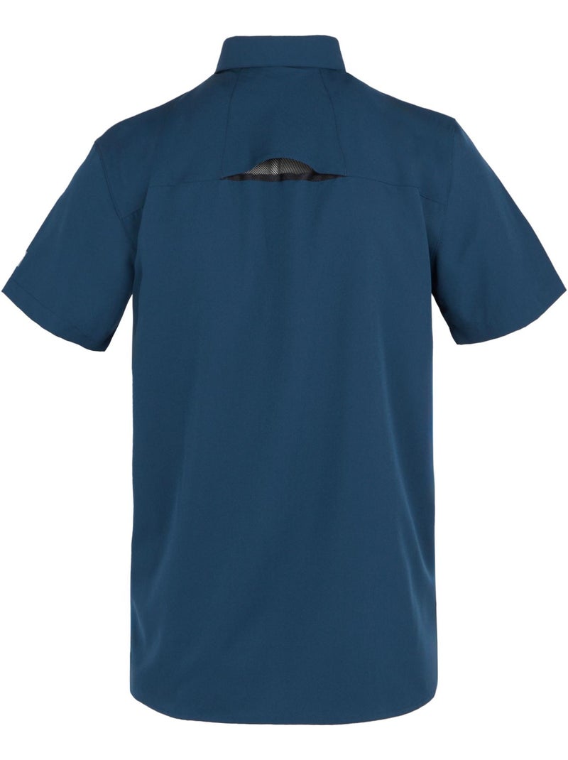 Régate - Chemise manches courtes voyage Bleu outremer - Kiabi