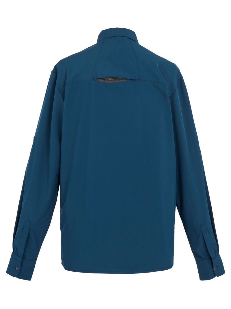 Régate - Chemise manches longues Bleu outremer - Kiabi
