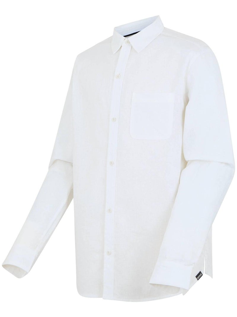 Régate - Chemise manches longues LORAN Blanc - Kiabi
