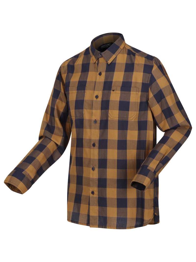 Régate - Chemise motif/style à carreaux LANCE Bleu marine - Kiabi