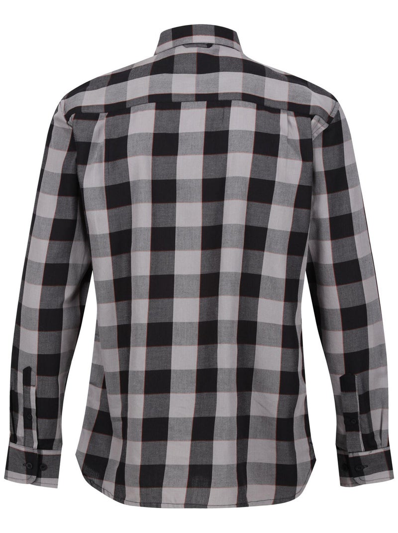 Régate - Chemise motif/style à carreaux LANCE Gris foncé - Kiabi