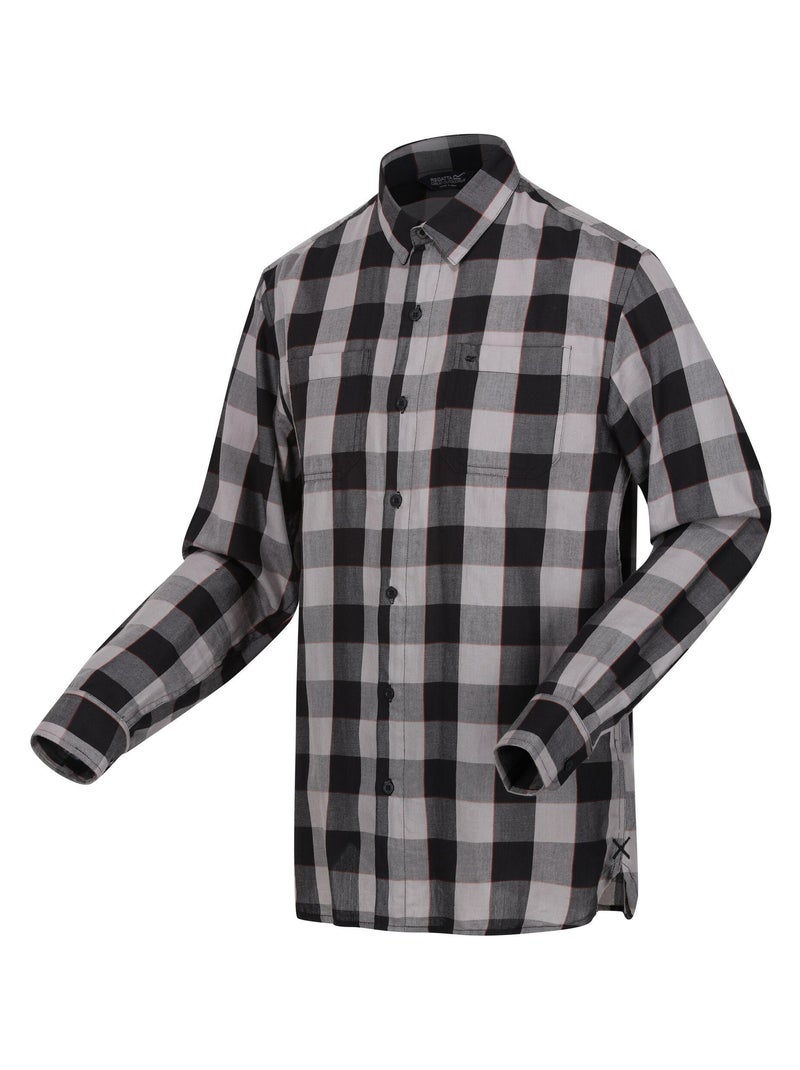 Régate - Chemise motif/style à carreaux LANCE Gris foncé - Kiabi