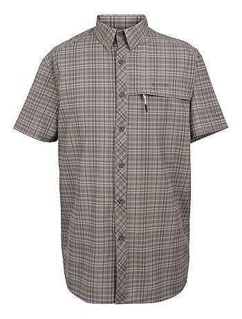 Régate - Chemise voyage motif/style à carreaux