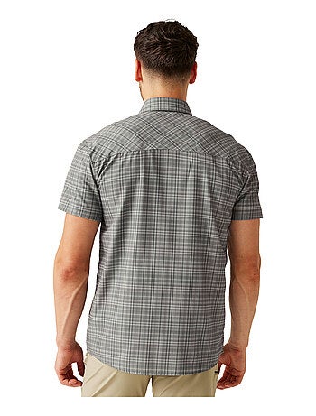 Régate - Chemise voyage motif/style à carreaux