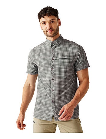 Régate - Chemise voyage motif/style à carreaux
