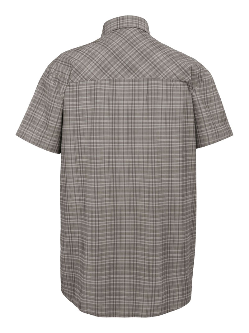 Régate - Chemise voyage motif/style à carreaux Marron - Kiabi