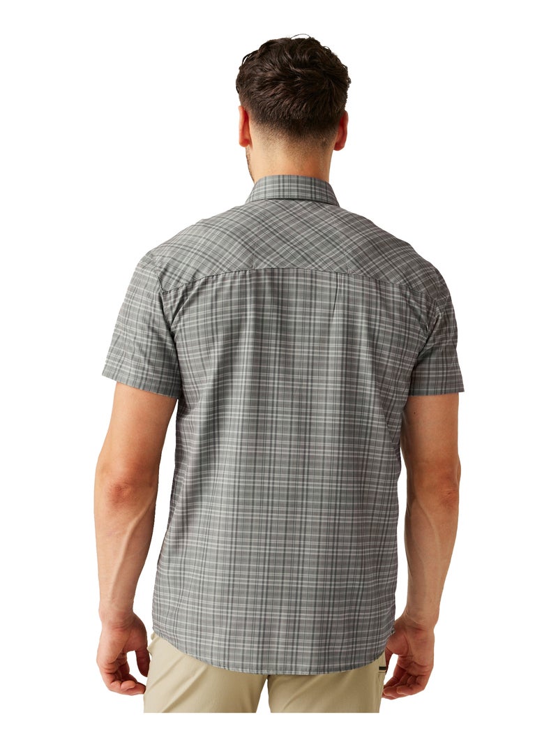 Régate - Chemise voyage motif/style à carreaux Marron - Kiabi