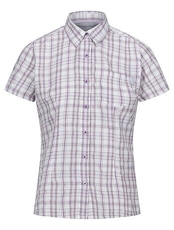 Régate - Chemisier manches courtes motif/style à carreaux MINDANO