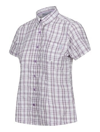 Régate - Chemisier manches courtes motif/style à carreaux MINDANO