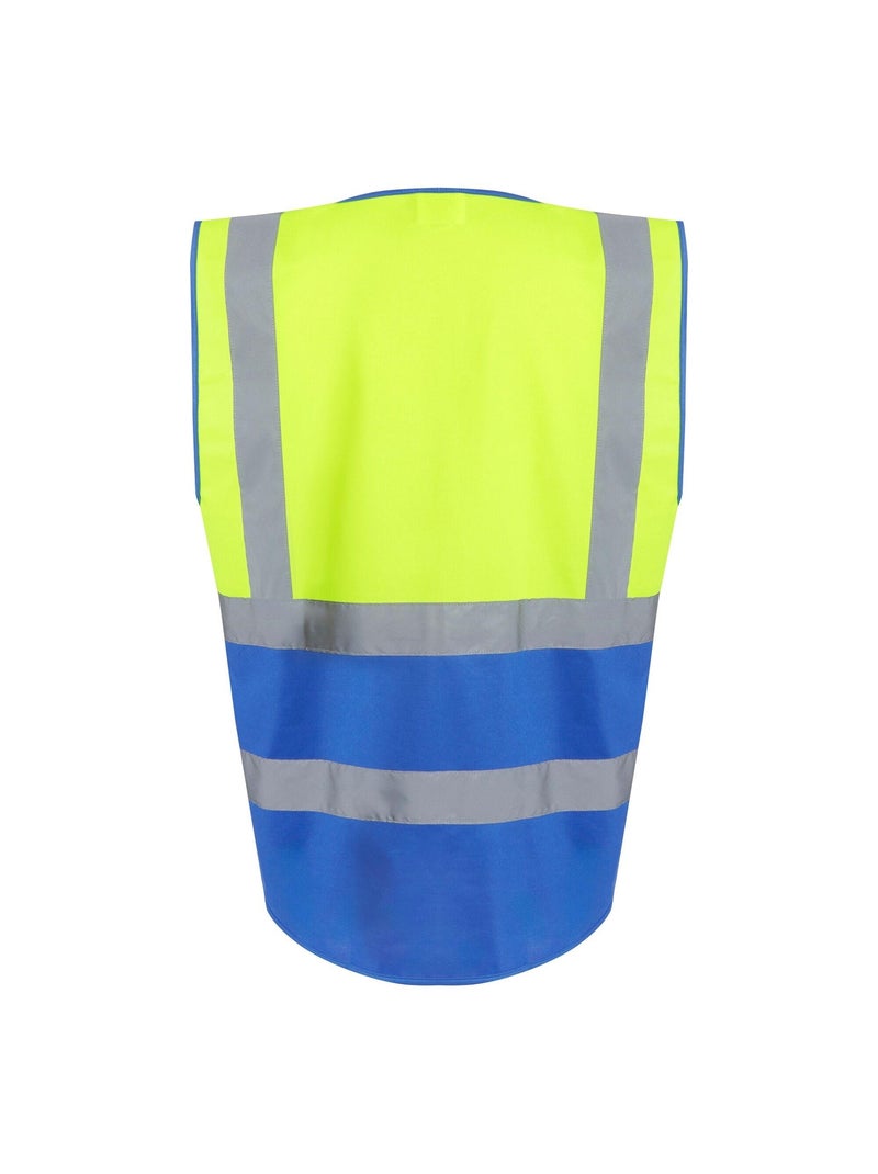 Régate - Gilet haute visibilité PRO EXECUTIVE Bleu Jaune Bleu - Kiabi