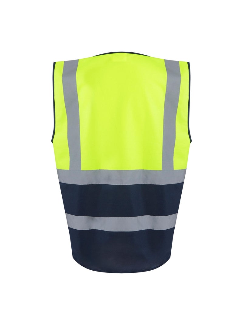 Régate - Gilet haute visibilité PRO EXECUTIVE Bleu Jaune - Kiabi