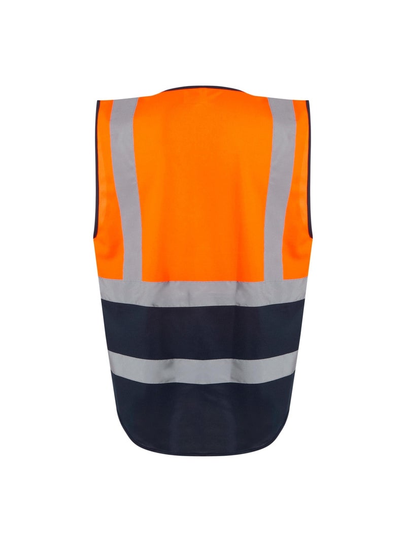 Régate - Gilet haute visibilité PRO EXECUTIVE Bleu/Orange/Jaune - Kiabi