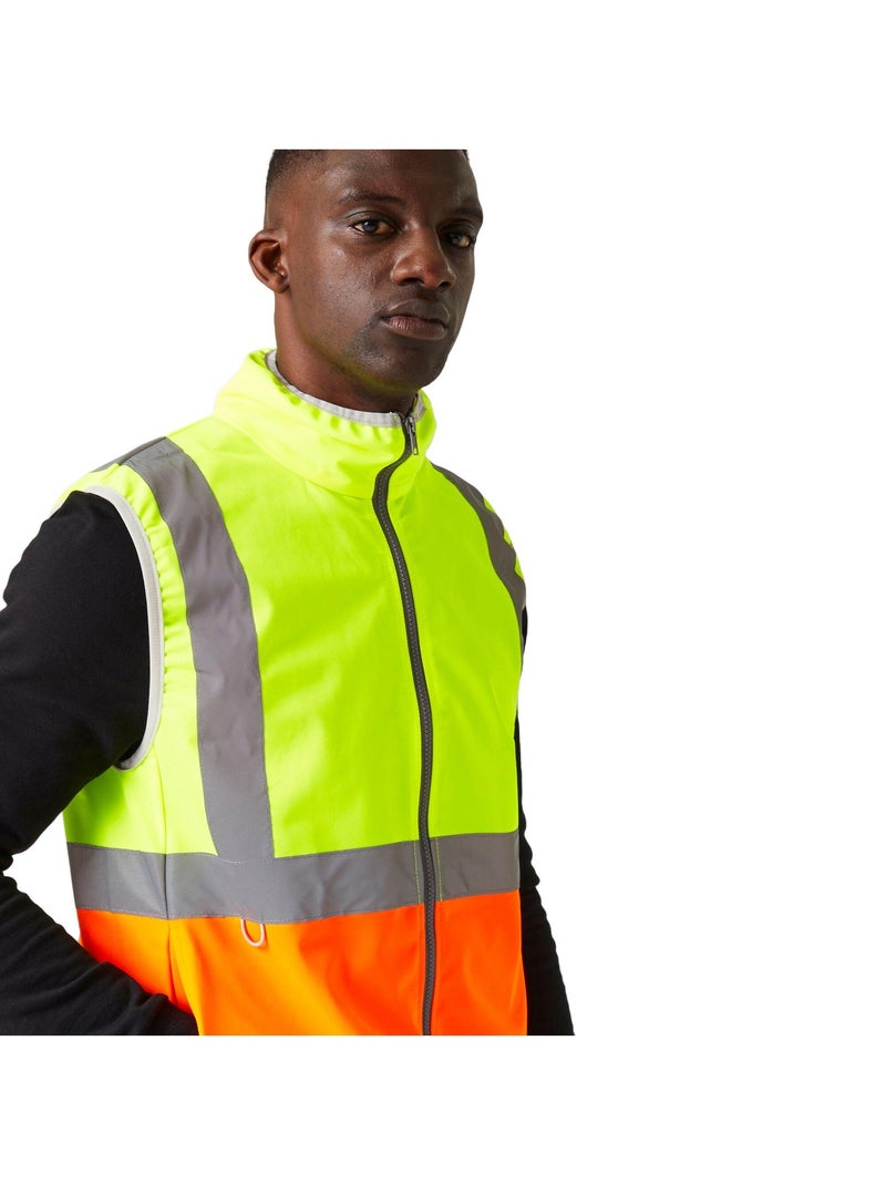 Régate - Gilet haute visibilité PRO Jaune clair - Kiabi