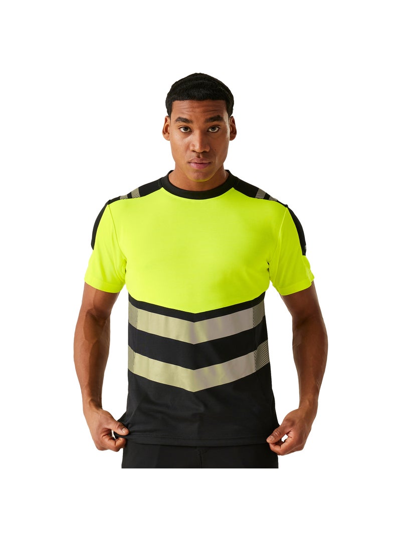 Régate - Gilet haute visibilité X-PRO Noir Jaune - Kiabi