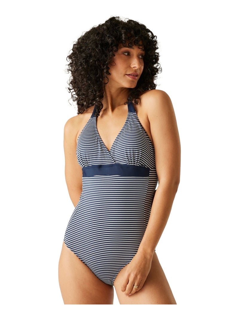 Régate - Maillot de bain 1 pièce FLAVIA Bleu Bleu marine Blanc - Kiabi