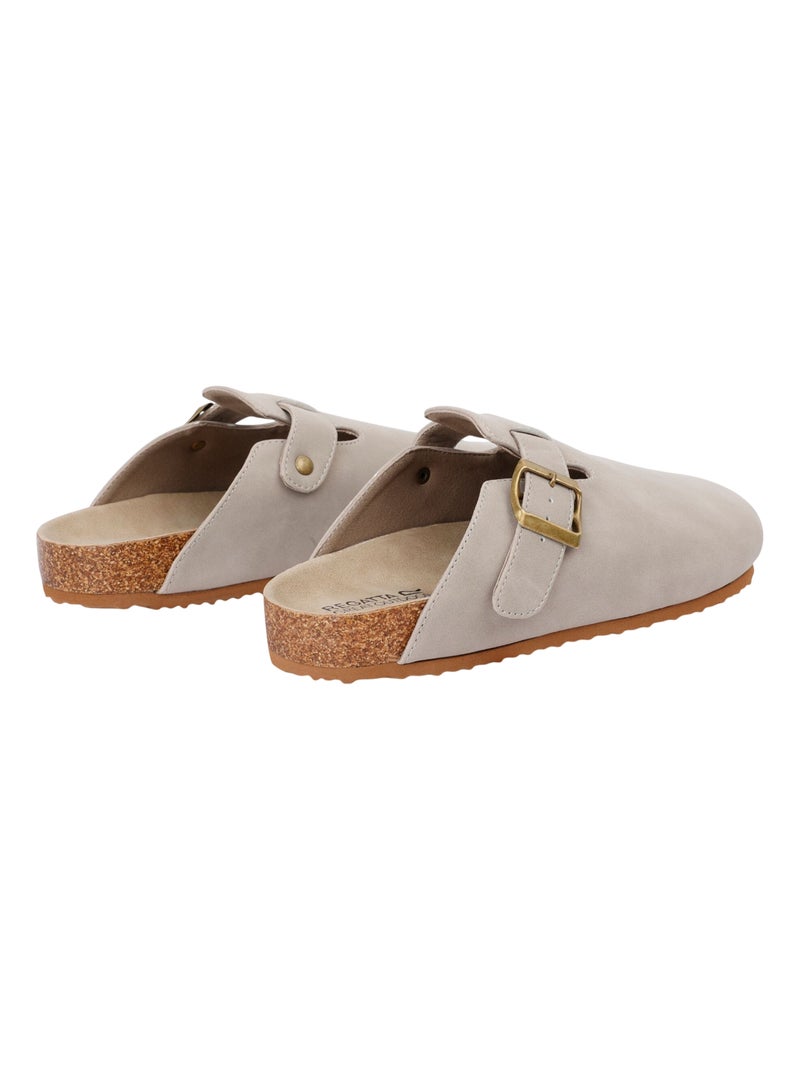 Régate - Mules KABER Blanc cassé - Kiabi