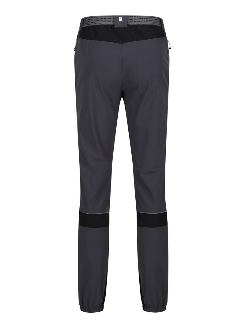 Régate - Pantalon de randonnée MOUNTAIN Gris Noir Noir - Kiabi