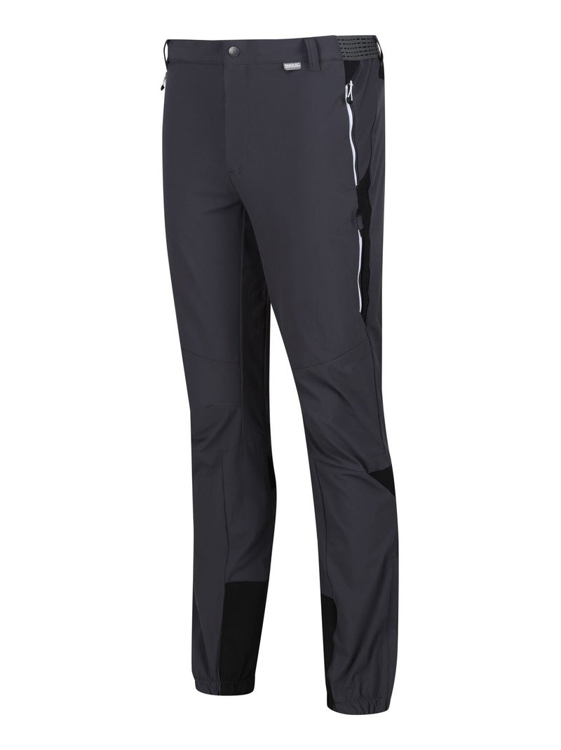 Régate - Pantalon de randonnée MOUNTAIN Gris Noir Noir - Kiabi