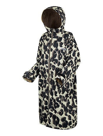 Régate - Peignoir à langer imperméable motif/style imprimé léopard
